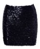 Spódniczka mini cekinowa czarna  Cottelli XL
